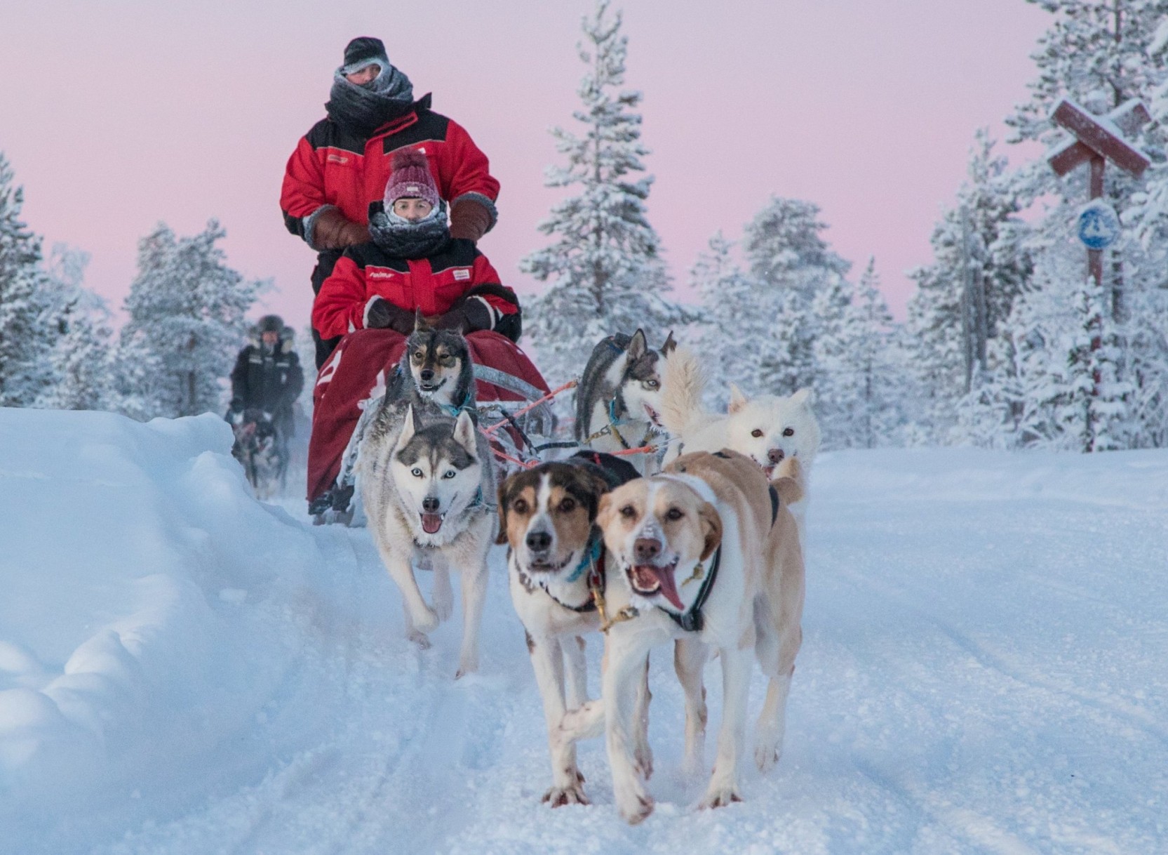 Lappland Winterabenteuer